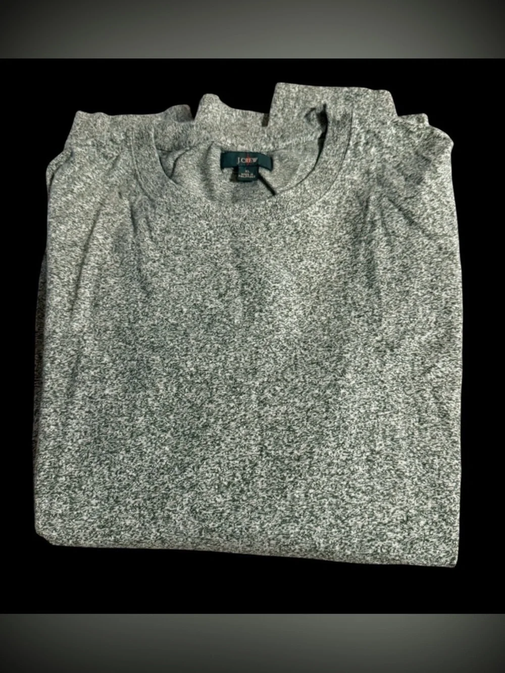 J Crew Oarsman Tag Light Green XL Mens Casual Cotton Pullover Long Sleeves